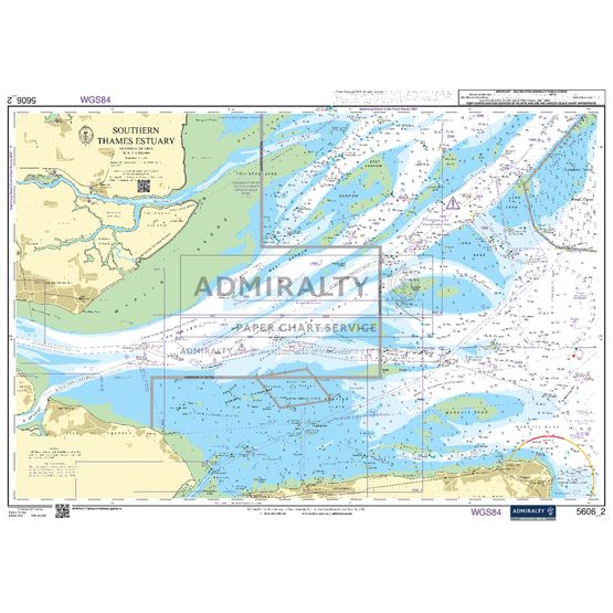 Admiralty 5606_2 Small Craft Chart - Southern Thames Estuary (Thames Estuary)
