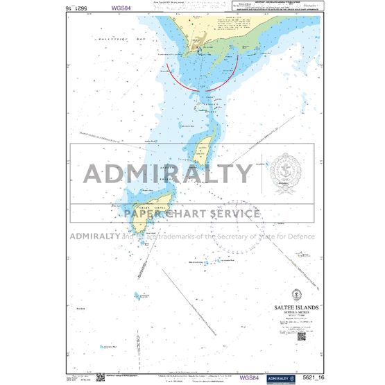 Admiralty 5621_16 Small Craft Chart - Saltee Islands (East Coast Ireland)