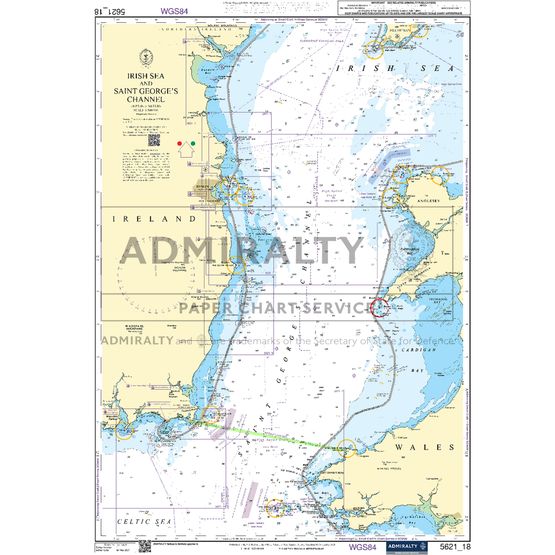Admiralty 5621_18 Small Craft Chart - Passage East to Beacon Quay &amp; Pink Point (East Coast Ireland)
