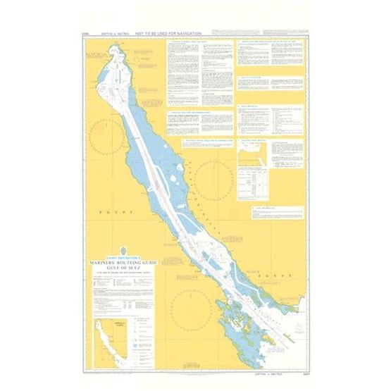 Admiralty 5501 Mariners' Routeing Guide, Gulf of Suez