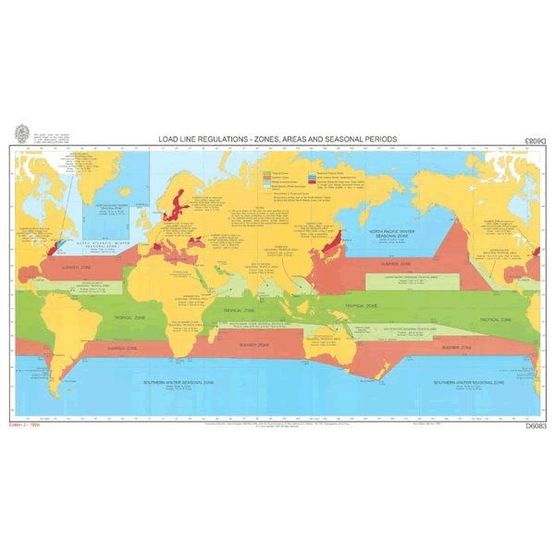 Admiralty D6083 The World - Load Line Regulations