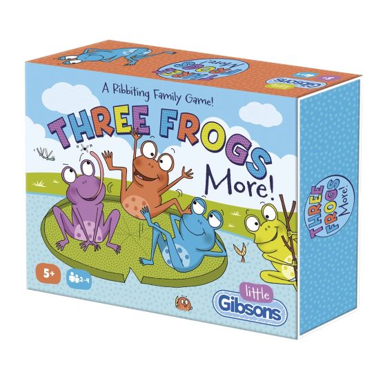 Gibsons Three Frogs More Children's Game