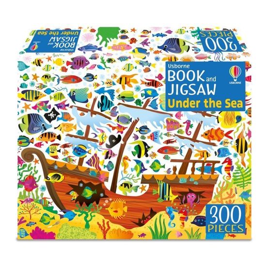 Usborne Book and Jigsaw - Under the Sea