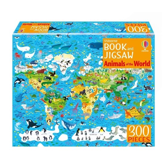 Usborne Book and Jigsaw - Animals of the World