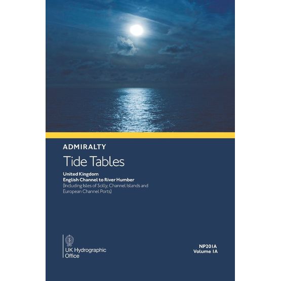 NP201A-26 Tide Tables: United Kingdom - English Channel to River Humber (2026)