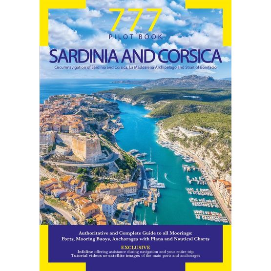 777 Harbours &amp; Anchorages Pilot Book - Sardinia and Corsica