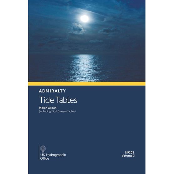 Admrialty NP203-27 Tide Tables Indian Ocean 2027