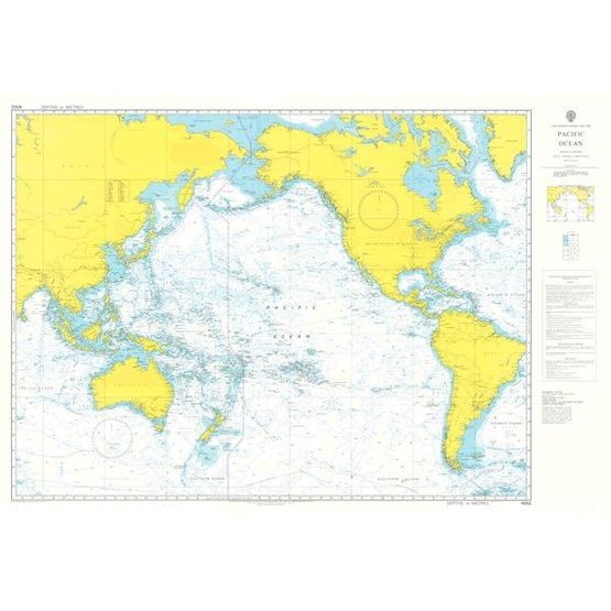 Admiralty 4002 A Planning Chart for the Pacific Ocean