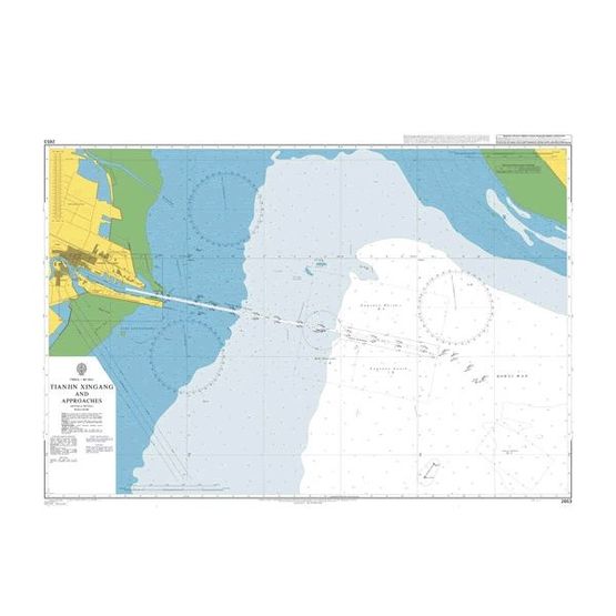 2653 Tianjin Xingang and Approaches Admiralty Chart