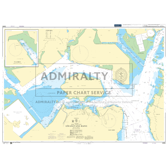 3390 Kwangyang Hang Admiralty Chart