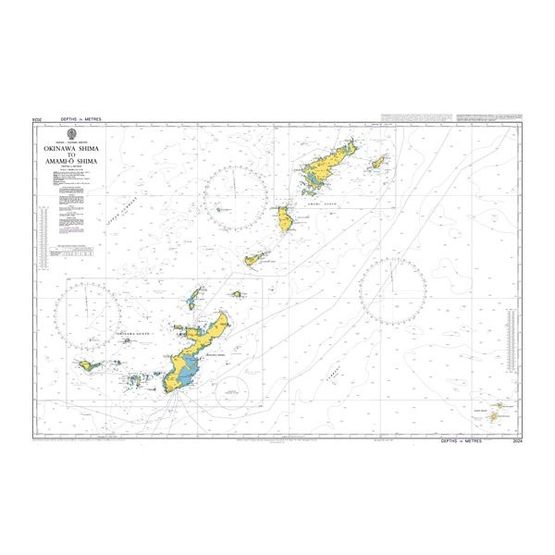 2024 Okinawa Shima to Amami-O Shima Admiralty Chart