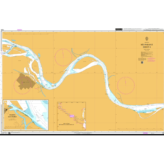 1326 Río Paraná Sheet 4 Admiralty Chart