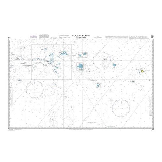 762 Caroline Islands (Eastern Part) Admiralty Chart
