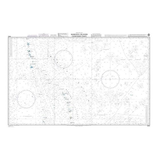 3552 Mariana Islands (Northern Part) Admiralty Chart