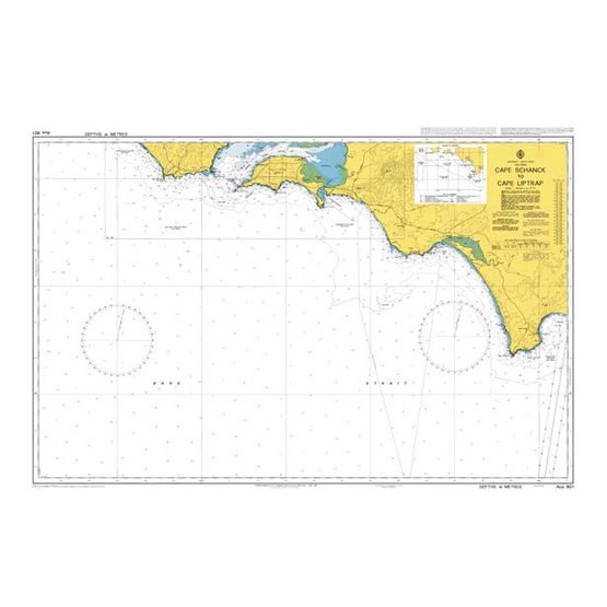 AUS801 Cape Schanck to Cape Liptrap Admiralty Chart