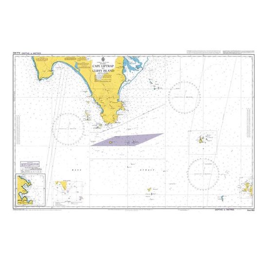 AUS802 Cape Liptrap to Cliffy Island Admiralty Chart