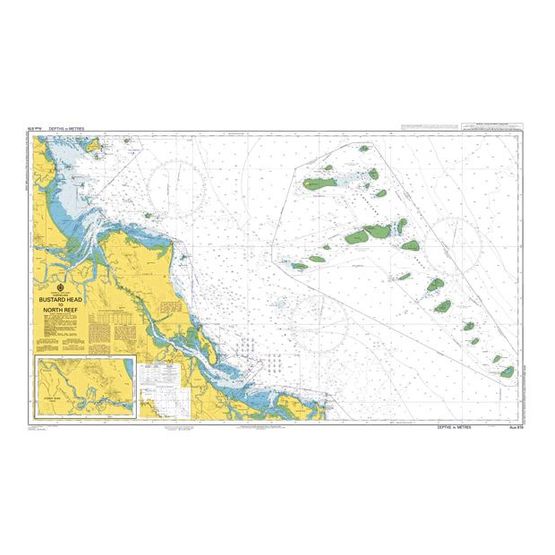 AUS819 Bustard Head to North Reef Admiralty Chart