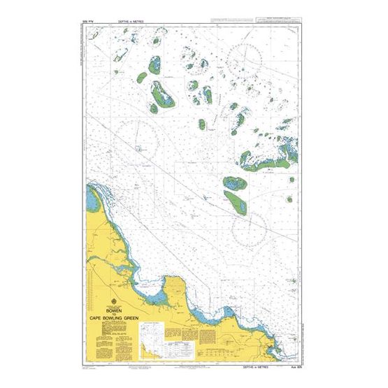AUS826 Bowen to Cape Bowling Green Admiralty Chart