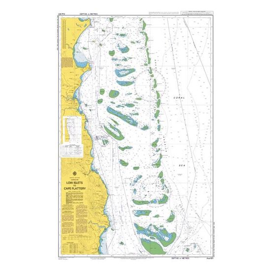 AUS831 Low Islets to Cape Flattery Admiralty Chart