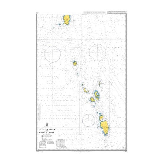 AUS840 Arden Islet to Bramble Cay Admiralty Chart