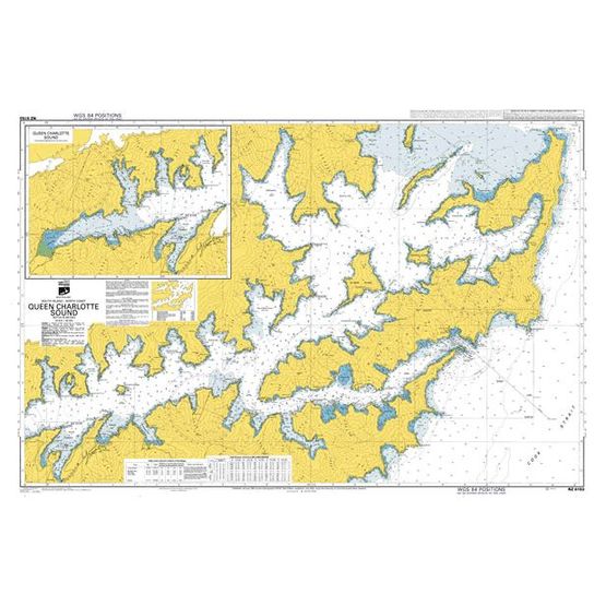 NZ6153 Queen Charlotte Sound Admiralty Chart