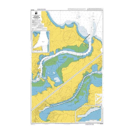 NZ6612 Otago Harbour Admiralty Chart