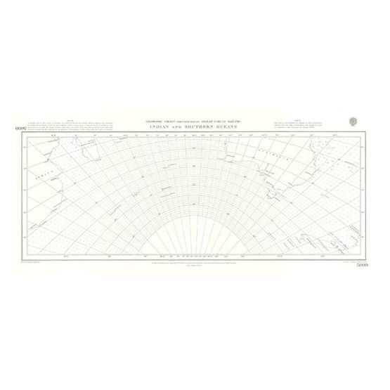 5099  Indian and Southern Oceans Admiralty Chart