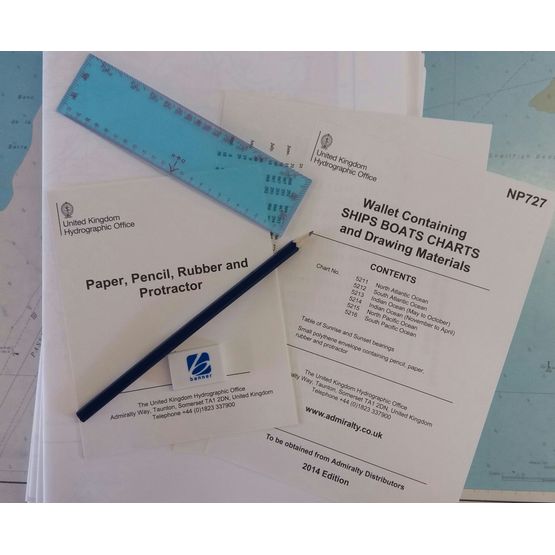 Admiralty NP727 Ships' Boats Charts and Drawing Materials