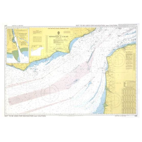 5046 Newhaven to Calais Instructional Admiralty Chart