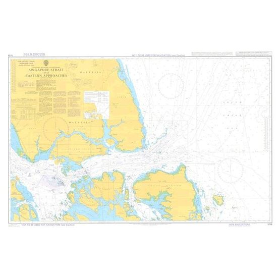 5118 Singapore Strait &amp; Eastern Appr. Admiralty Chart