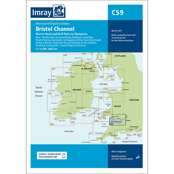 Imray Chart C59: Bristol Channel
