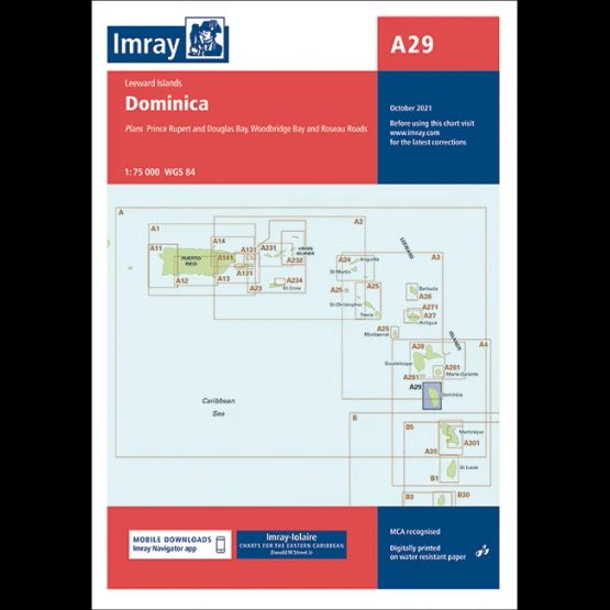 Imray Chart A29: Dominica