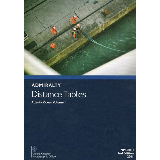 ADMIRALTY Distance Tables NP350(1)  Atlantic Ocean - Volume 1