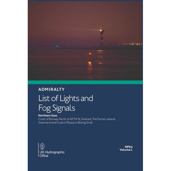Admiralty NP84 List of Lights &amp; Fog Signals (Volume L)