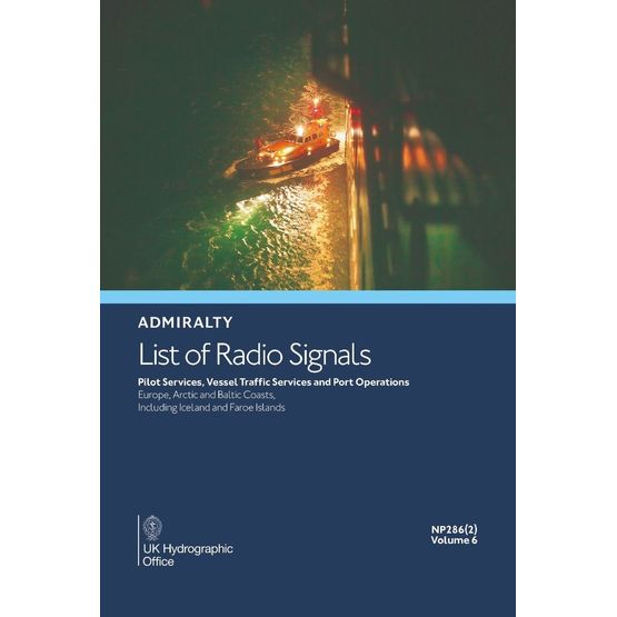 Admiralty NP286(2) List of Radio Signals (Volume 6 - Part 2)