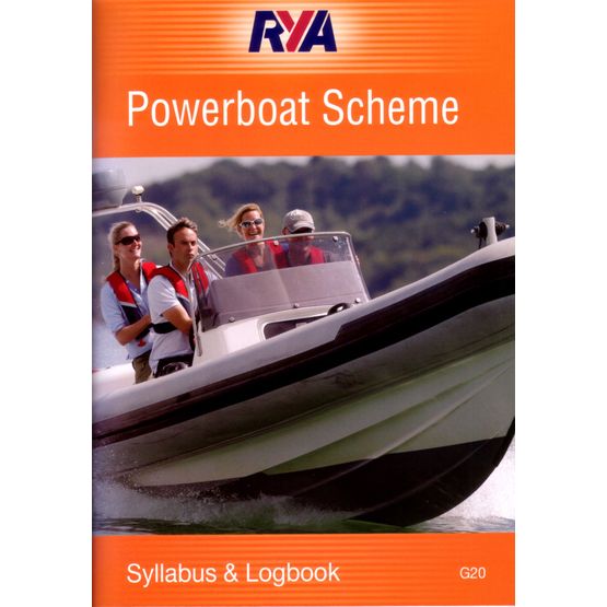 RYA G20 Powerboat Scheme Syllabus &amp; Logbook