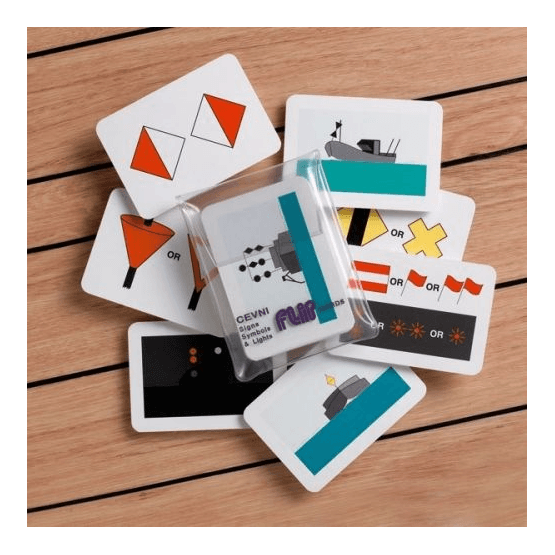 Marine Flip Cards CEVNI Signs &amp; Symbols - Navigation Aids