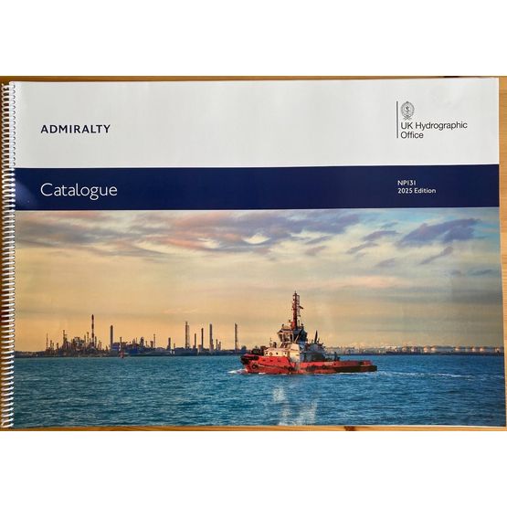 Admiralty NP131 Worldwide Charts and Publications Catalogue