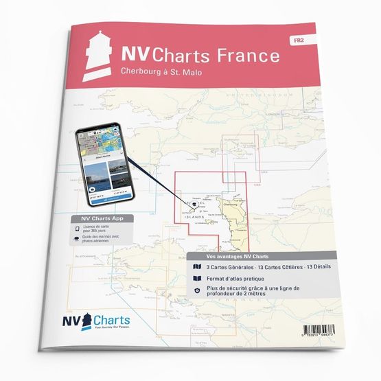 NV Charts France FR2 - Cherbourg à St. Malo - 2025