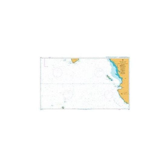 1027 Approaches to Golfo De California Admiralty Chart