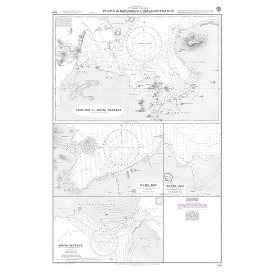 1120 Plans in Kavirondo Gulf and Entrance Admiralty Chart