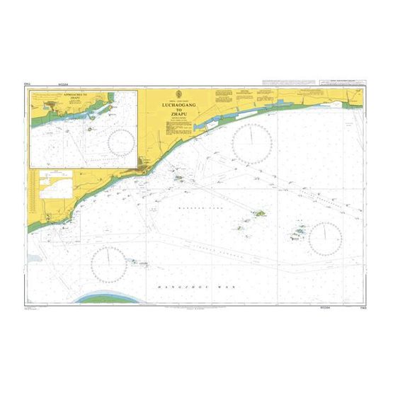 1143 Luchaogang to Zhapu Admiralty Chart