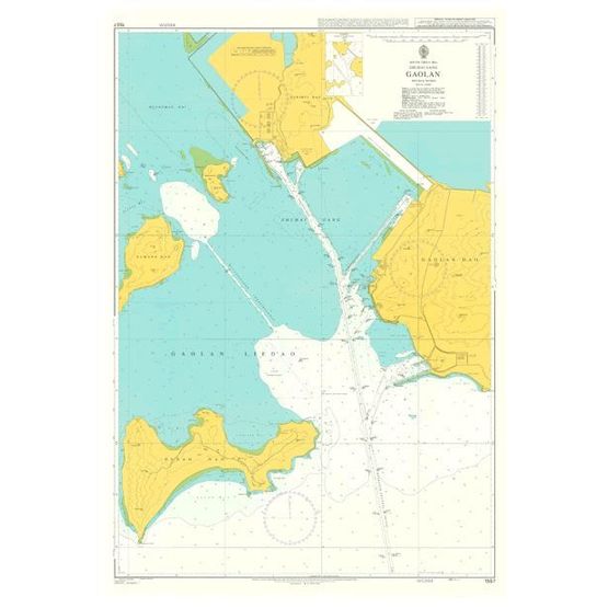 1557 Zhuhai Gang Gaolan Gangqu Admiralty Chart