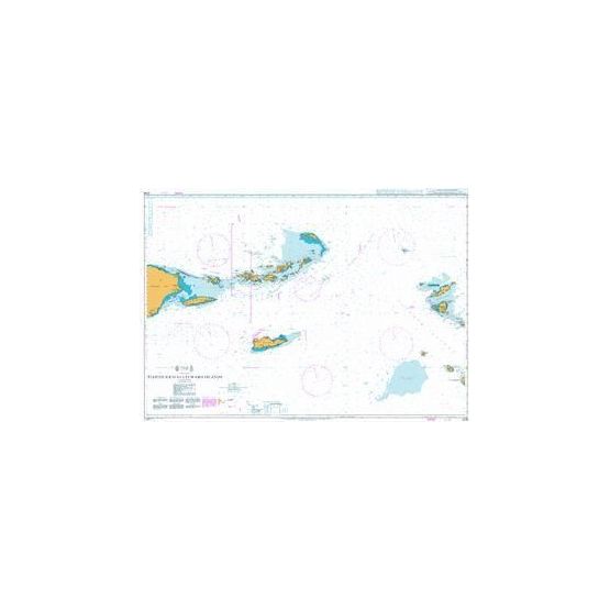 2016 Puerto Rico to Leeward Islands Admiralty Chart