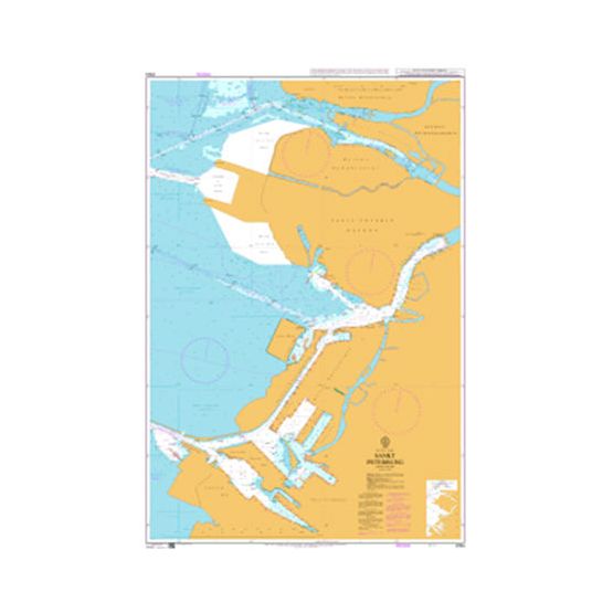 2364 Sankt Peterburg Admiralty Chart