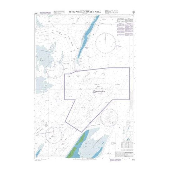 2692 Sunk Inner Precautionary Area Admiralty Chart