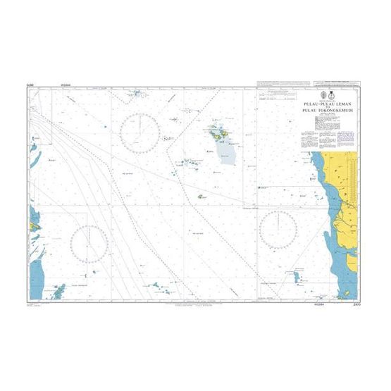 2870 Pulau-Pulau Leman to Pulau Tokongkemudi Admiralty Chart