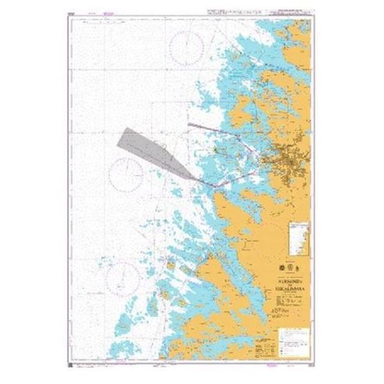 3829 Nurminen to Uskalinmaa Admiralty Chart