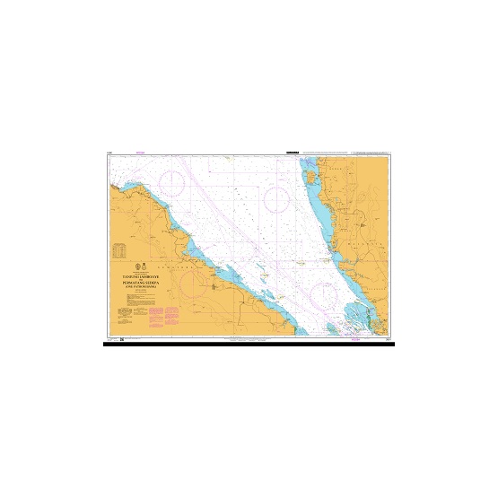 3901 Tanjung Jamboaye to Permatang Sedepa (One Fathom Bank) Admiralty Chart