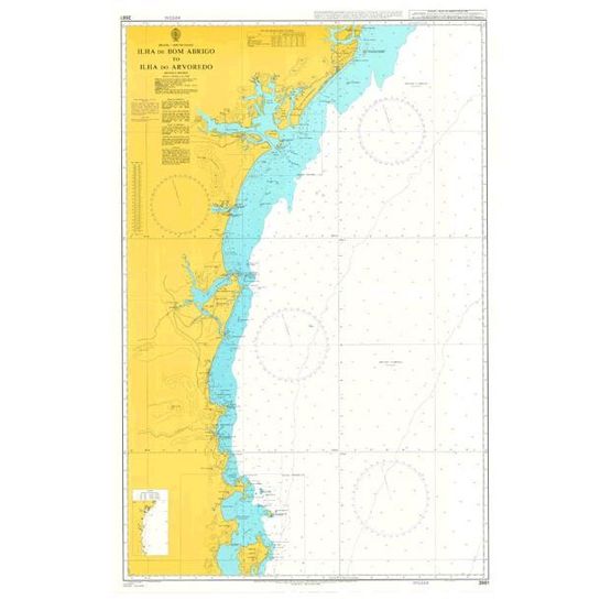 3981 Ilha de Bom Abrigo to Ilha do Arvoredo Admiralty Chart